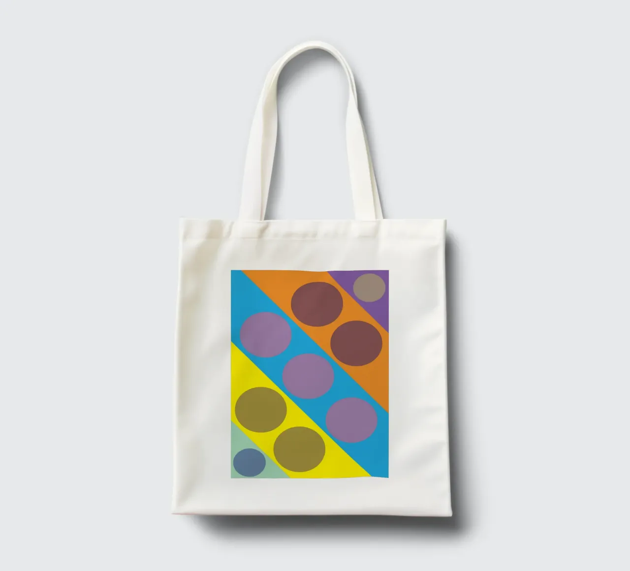 cerchio a zig zag borsa in juta da boeboe
