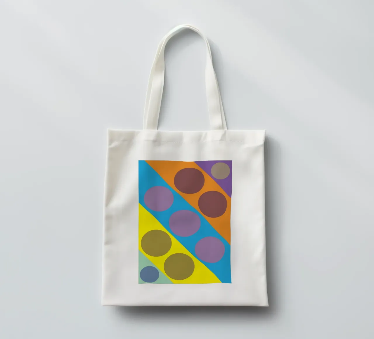 cerchio a zig zag borsa in juta da boeboe