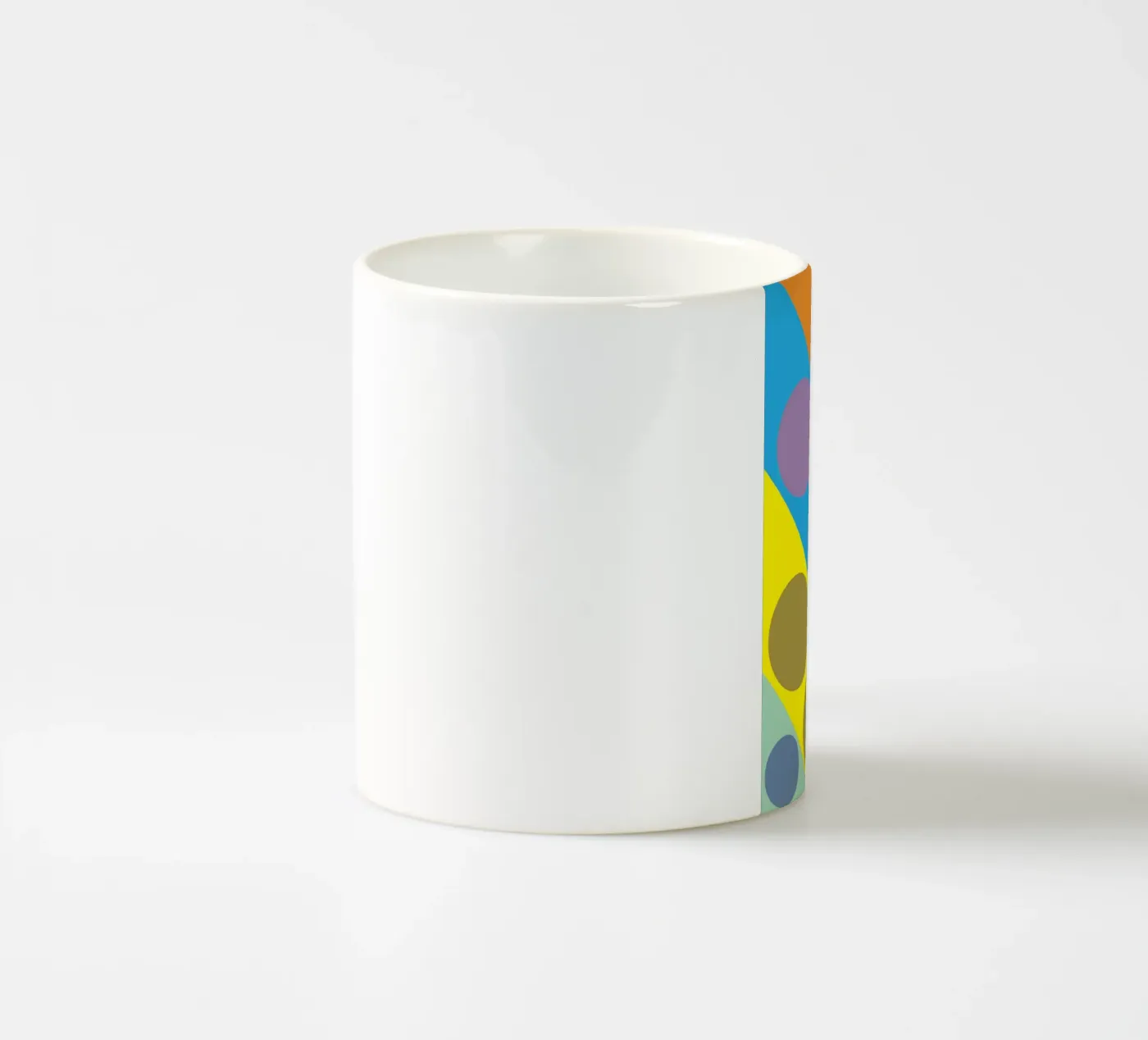 circle zigzag ceramic mug by boeboe