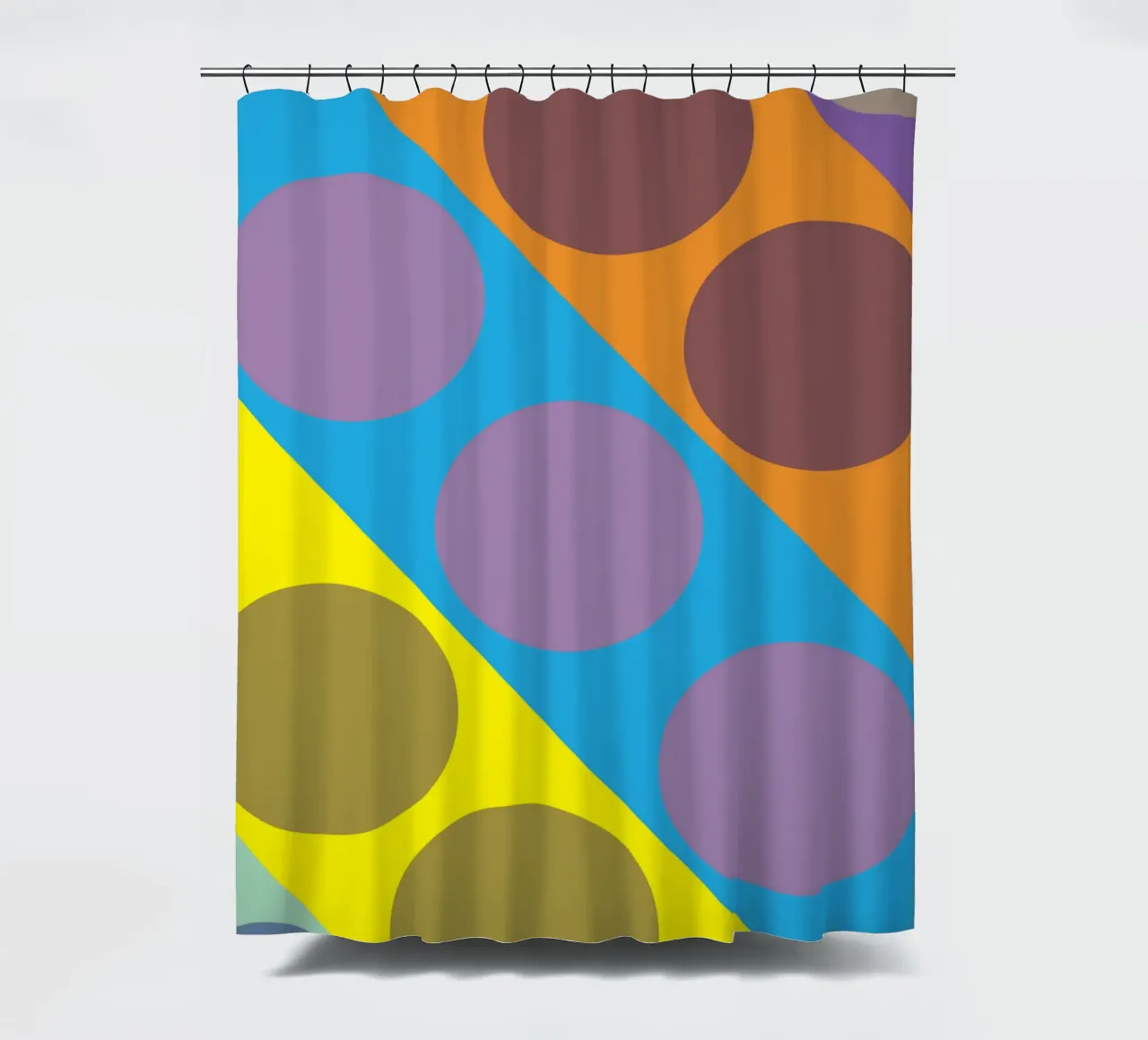 cerchio a zig zag tenda da doccia da boeboe