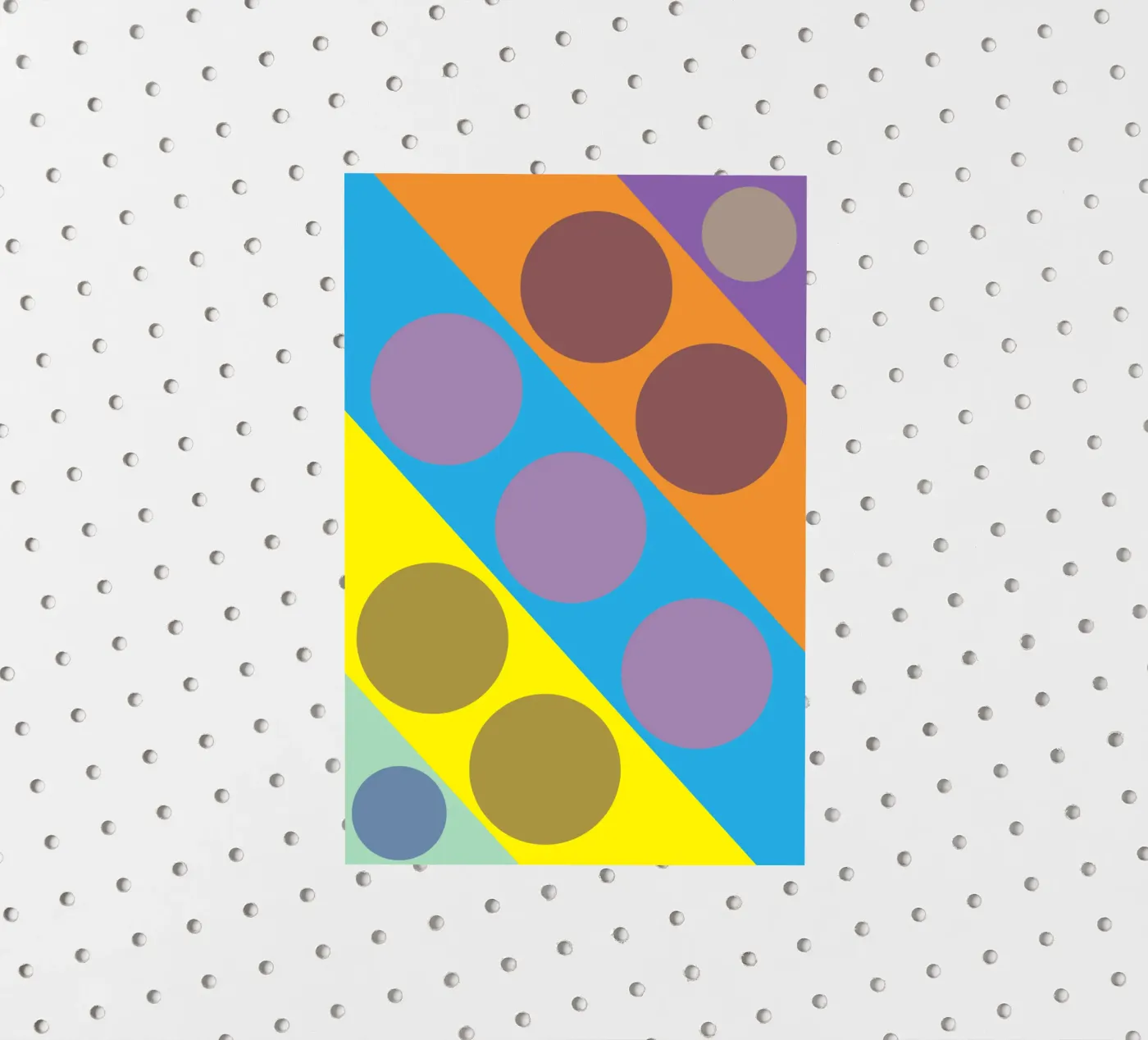 circle zigzag sticker van boeboe