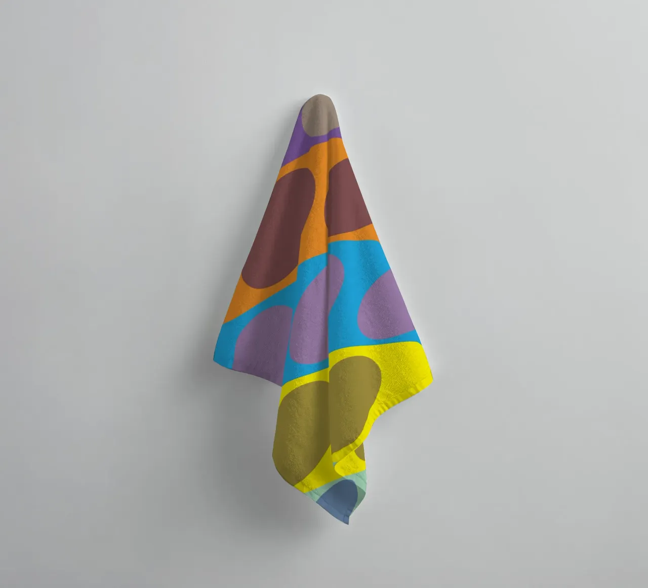cerchio a zig zag asciugamano da bagno da boeboe