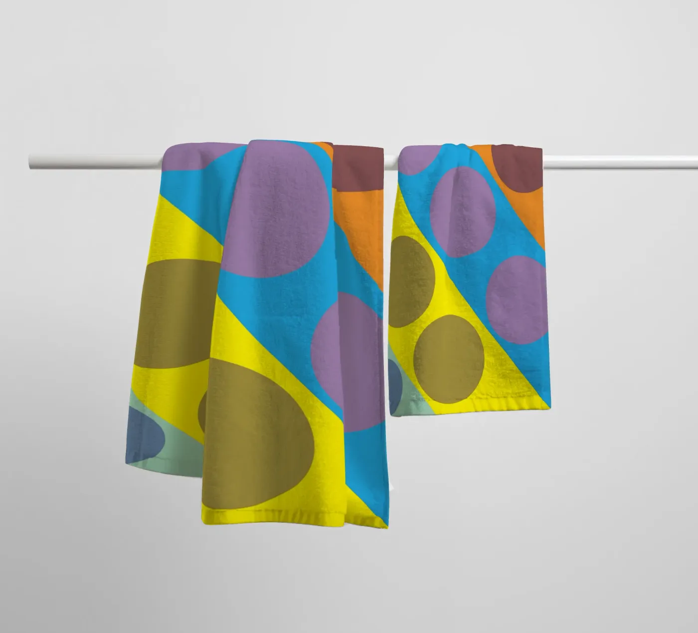circle zigzag towel by boeboe