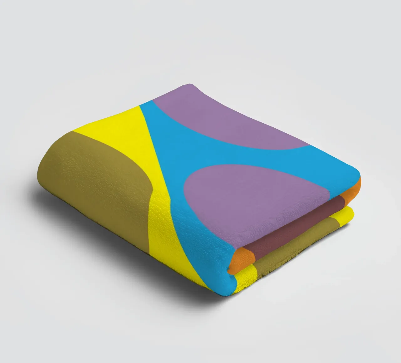 cercle zigzag serviette de bain de boeboe