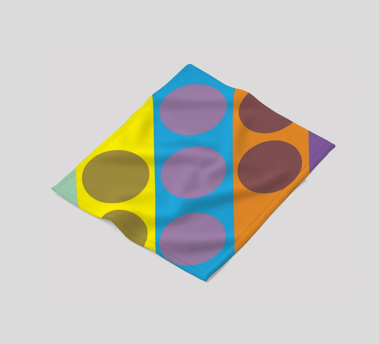 cerchio a zig zag coperta in pile da boeboe