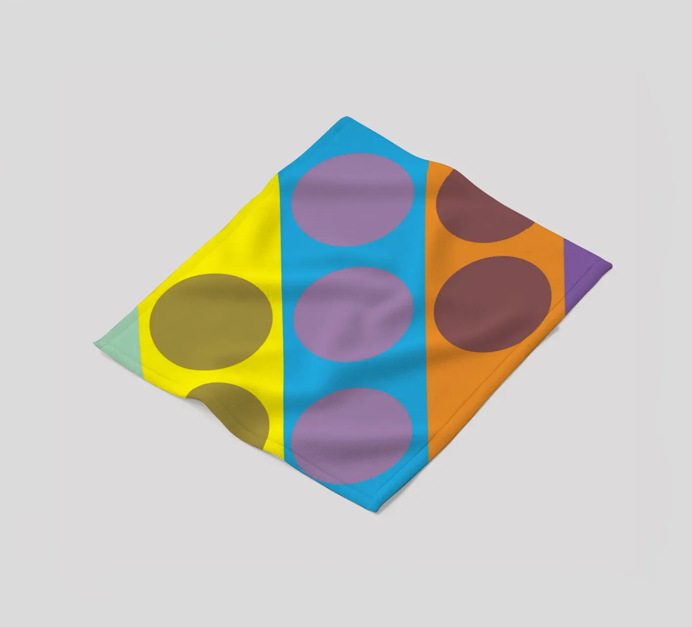 circle zigzag fleecedeken van boeboe