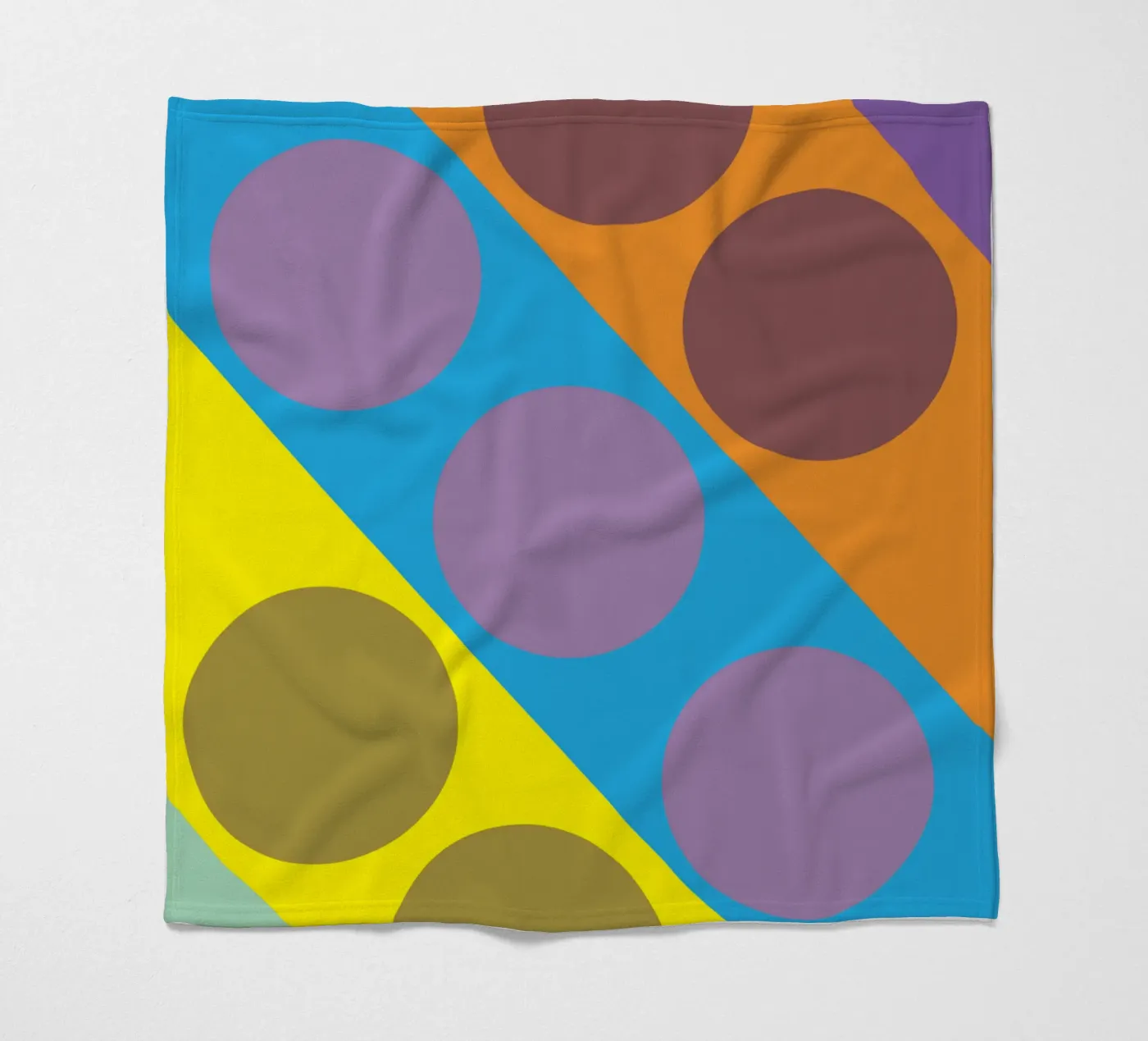 circle zigzag fleecedeken van boeboe