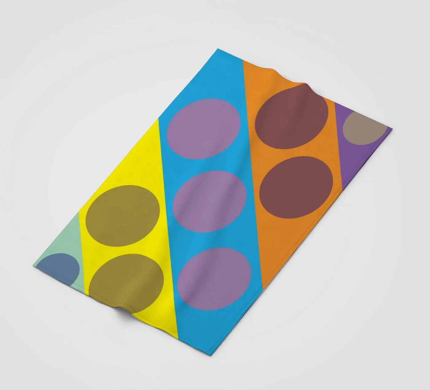 circle zigzag fleecedeken van boeboe