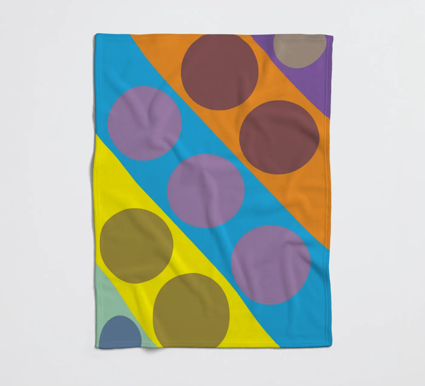 circle zigzag fleecedeken van boeboe