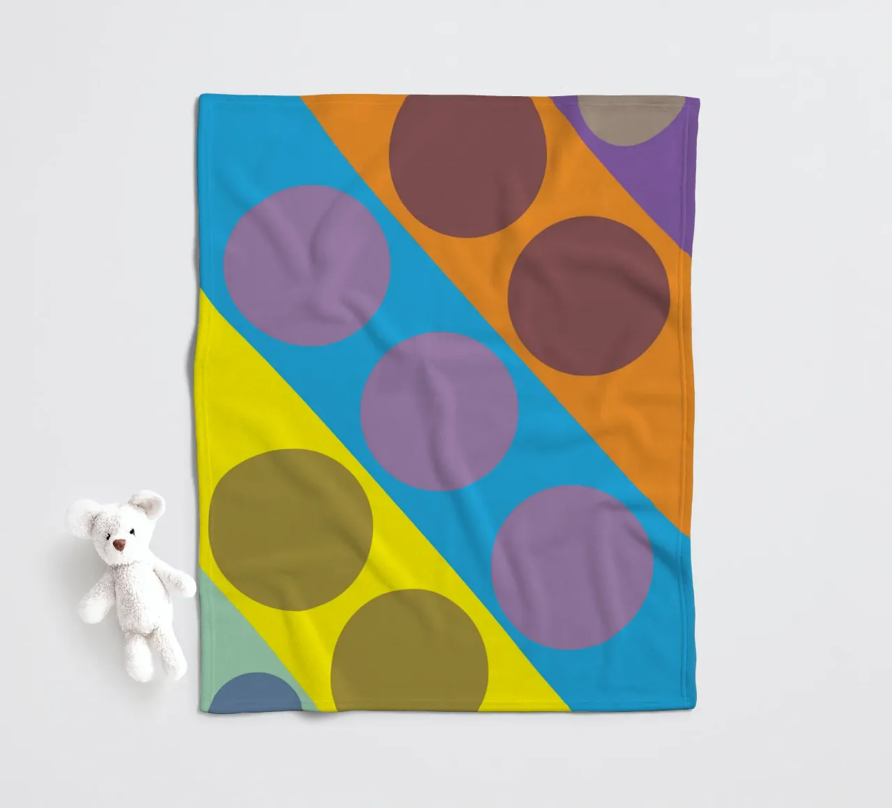 cerchio a zig zag coperta in pile da boeboe