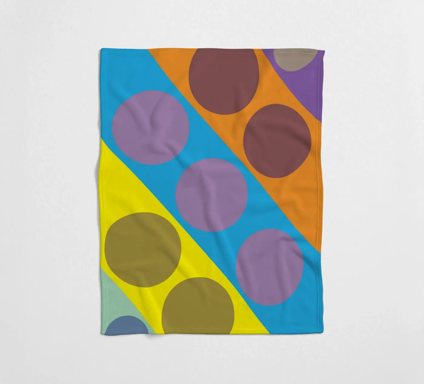 circle zigzag fleecedeken van boeboe