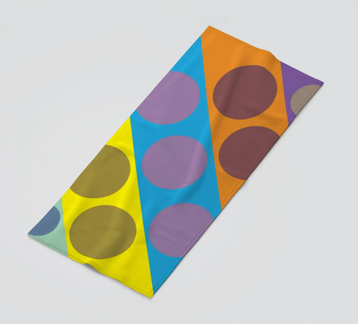 circle zigzag strandhanddoek van boeboe