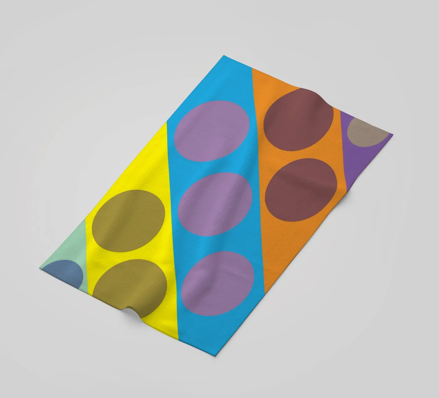 circle zigzag strandhanddoek van boeboe