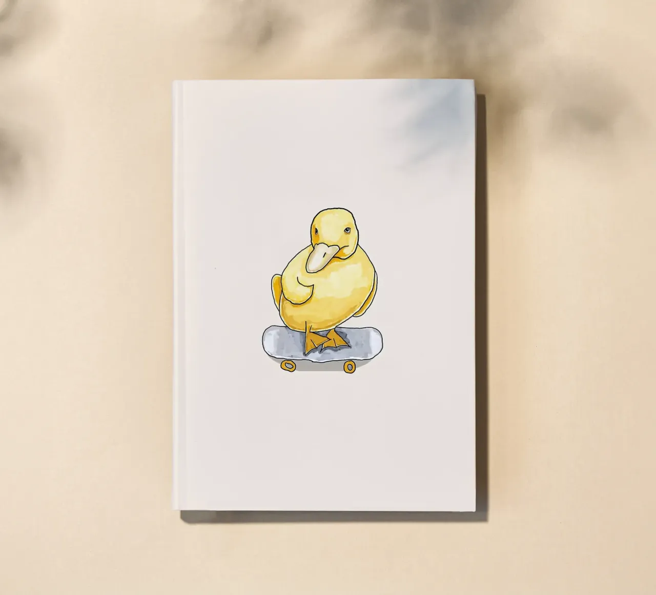 skate duck notebook by Tory