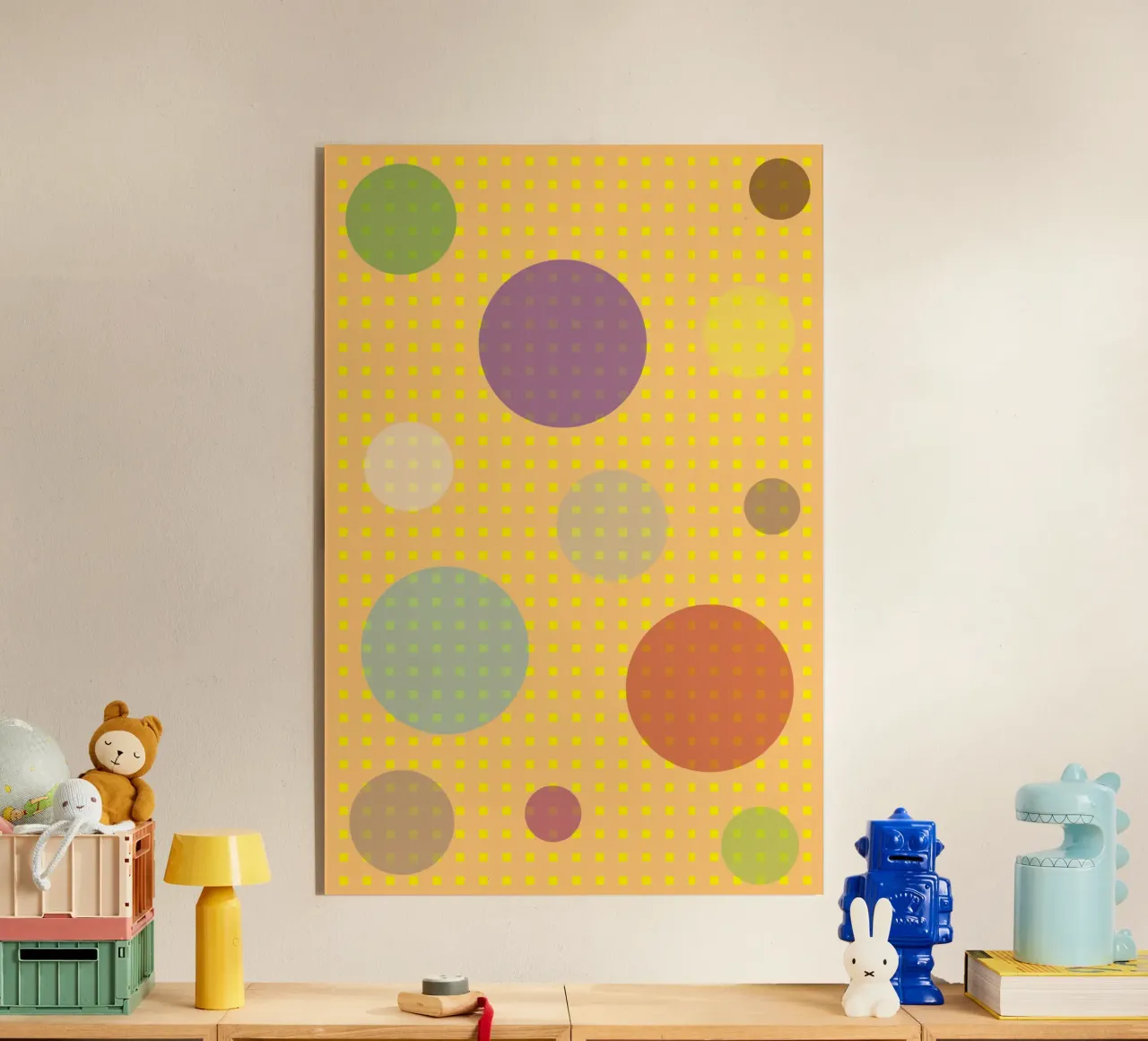 circle webbing Acryl-Glas von boeboe