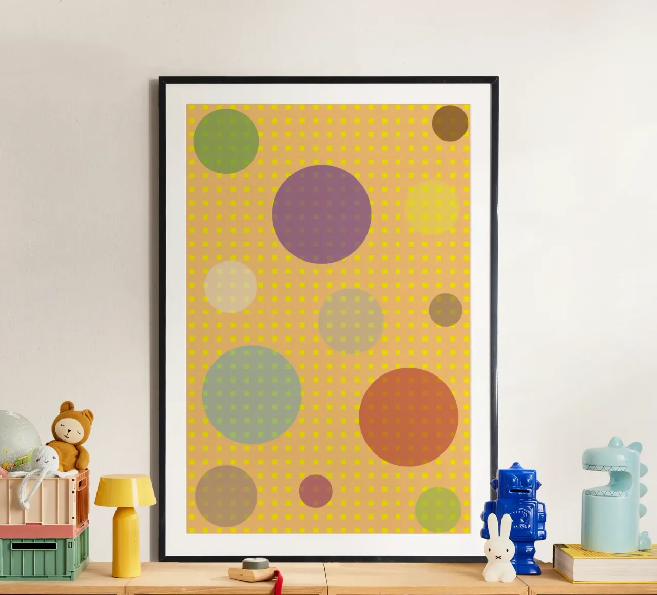 circle webbing poster by boeboe