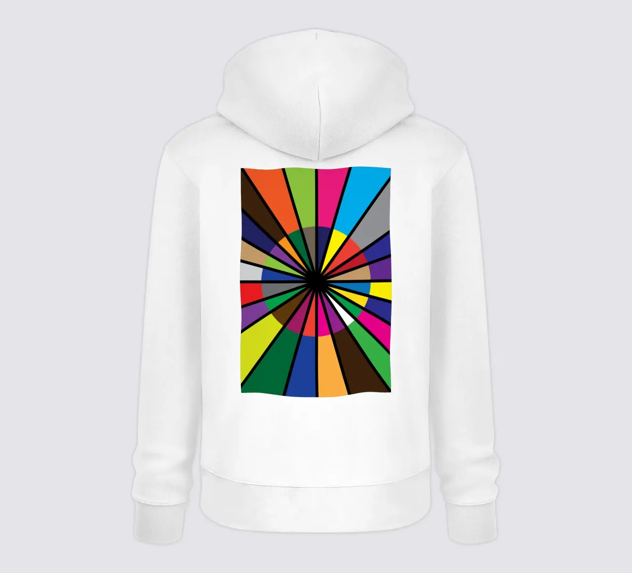 pallette di colori per il puzzle felpa con cappuccio da boeboe