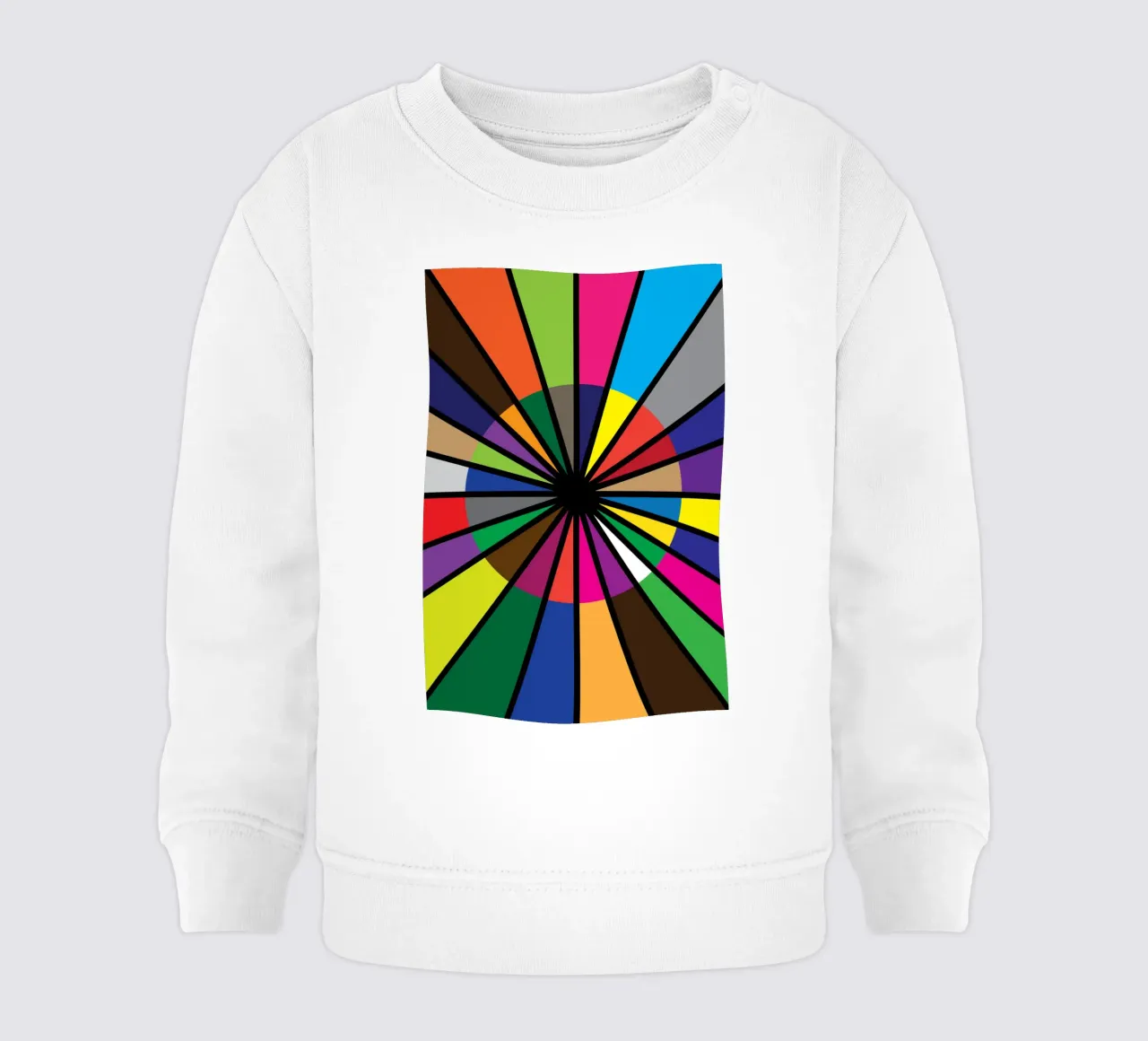 pallette di colori per il puzzle felpa neonato da boeboe