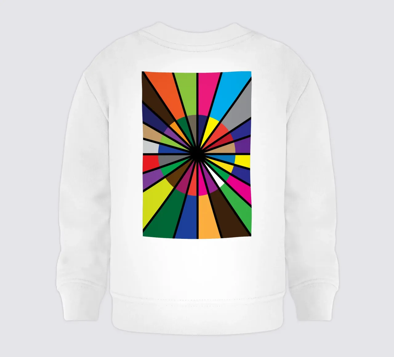 pallette di colori per il puzzle felpa neonato da boeboe