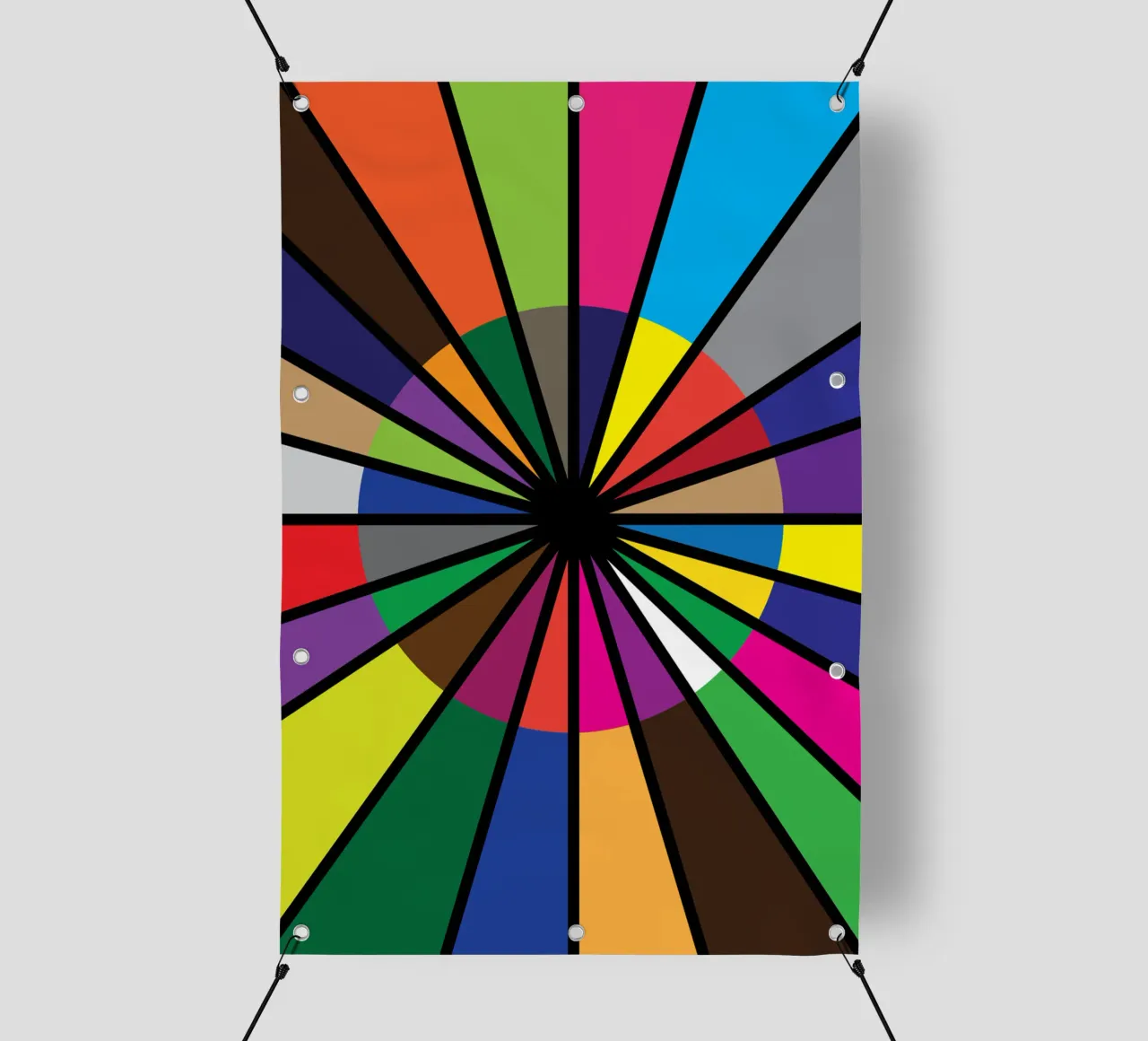 pallette di colori per il puzzle telo in pvc da boeboe