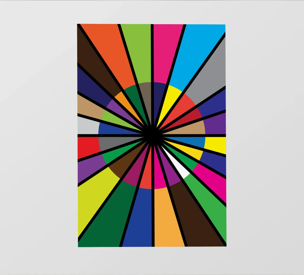 pallette di colori per il puzzle telo in pvc da boeboe