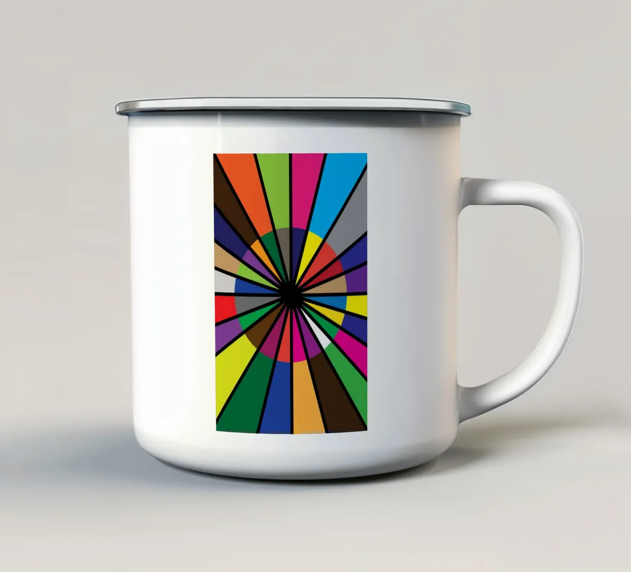 pallette di colori per il puzzle tazza in smalto da boeboe