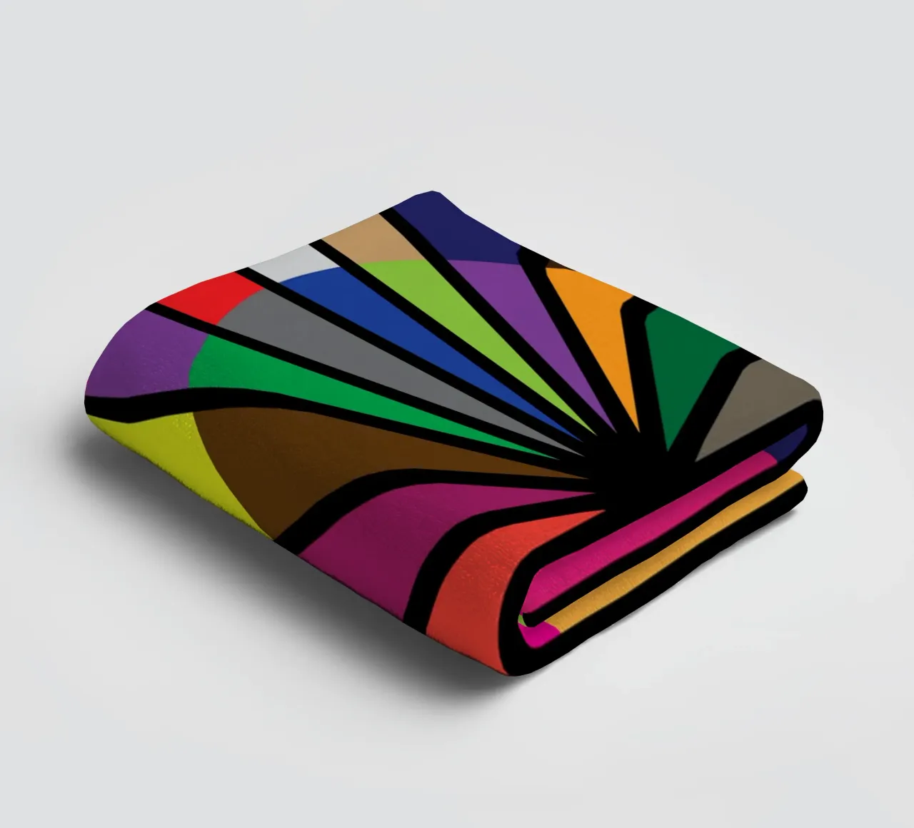 pallette di colori per il puzzle asciugamano da bagno da boeboe