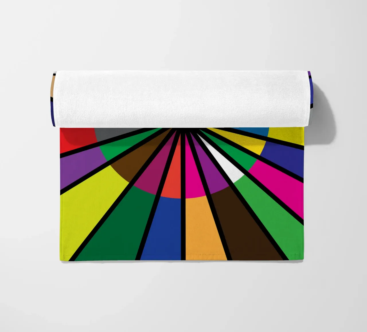 pallette di colori per il puzzle telo mare da boeboe