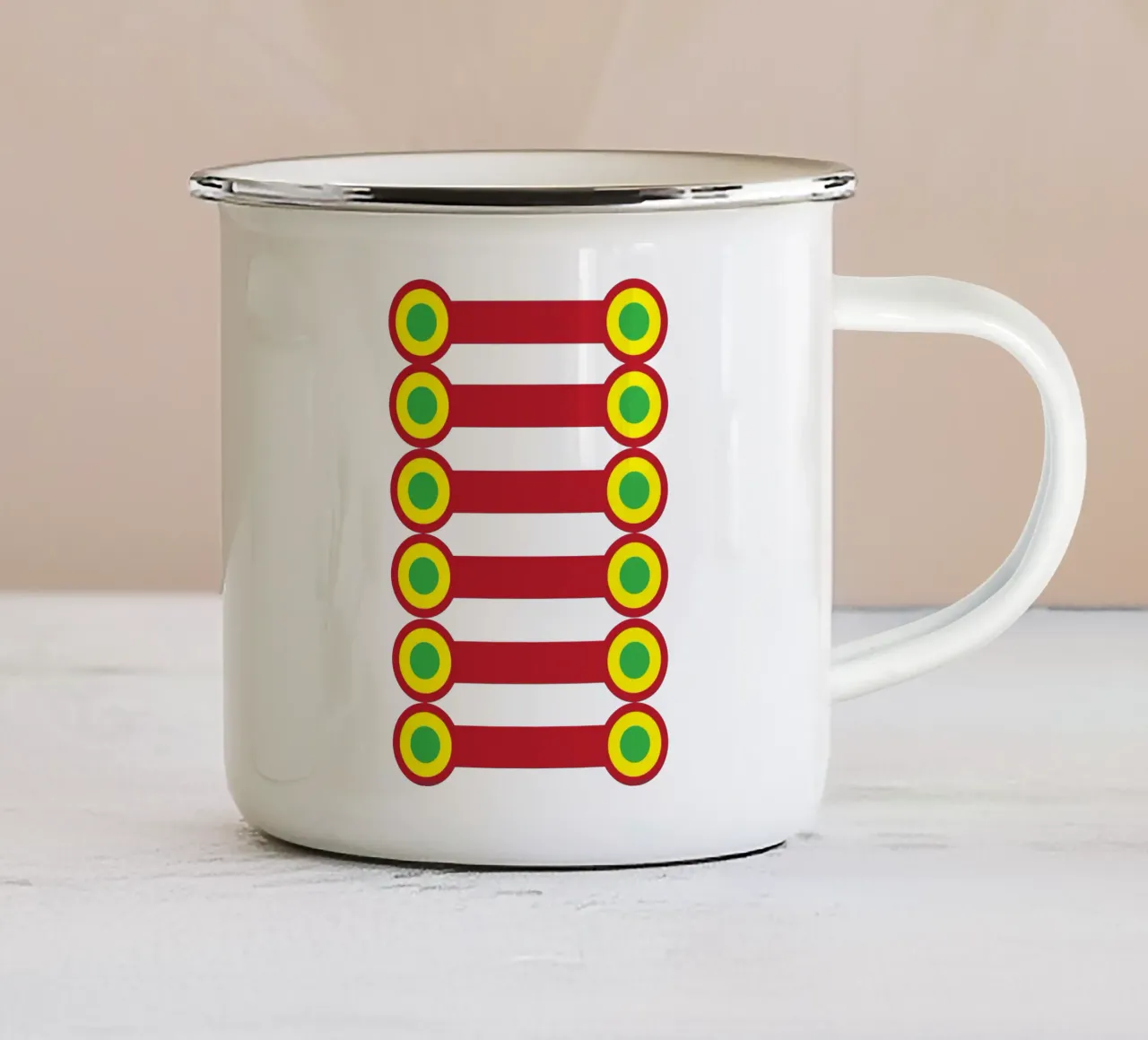 buco del cervo del topo tazza in smalto da boeboe