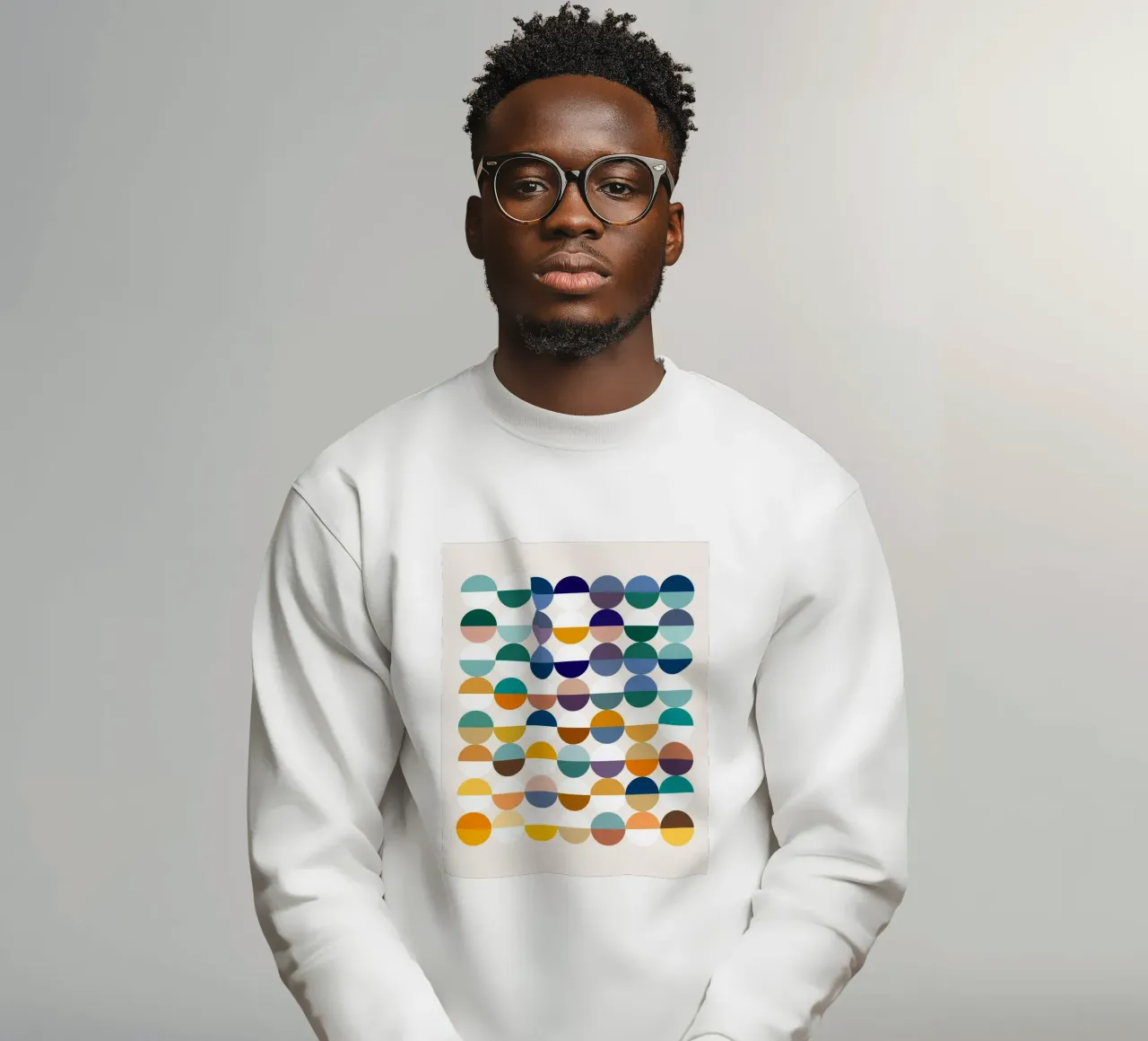 Halb leer oder halb voll Sweatshirt von 83oranges