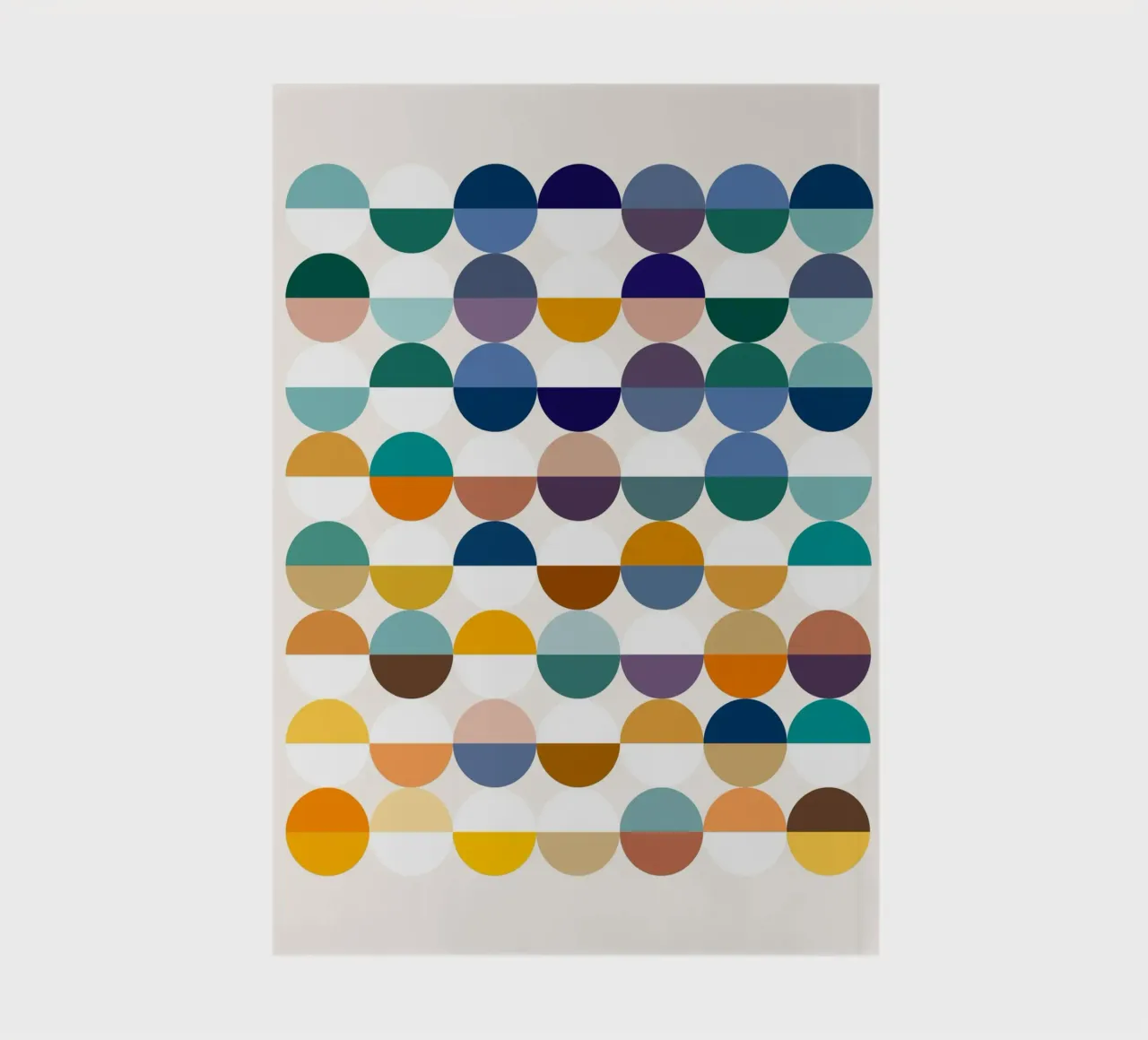 A moitié vide ou à moitié plein carnet de notes de 83oranges