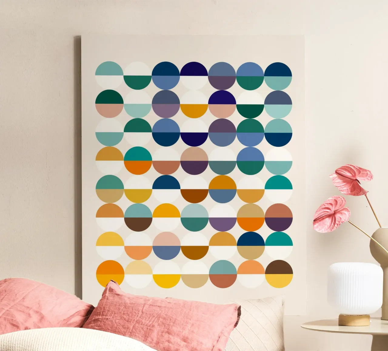 Half Empty Or Half Full canvas by 83oranges