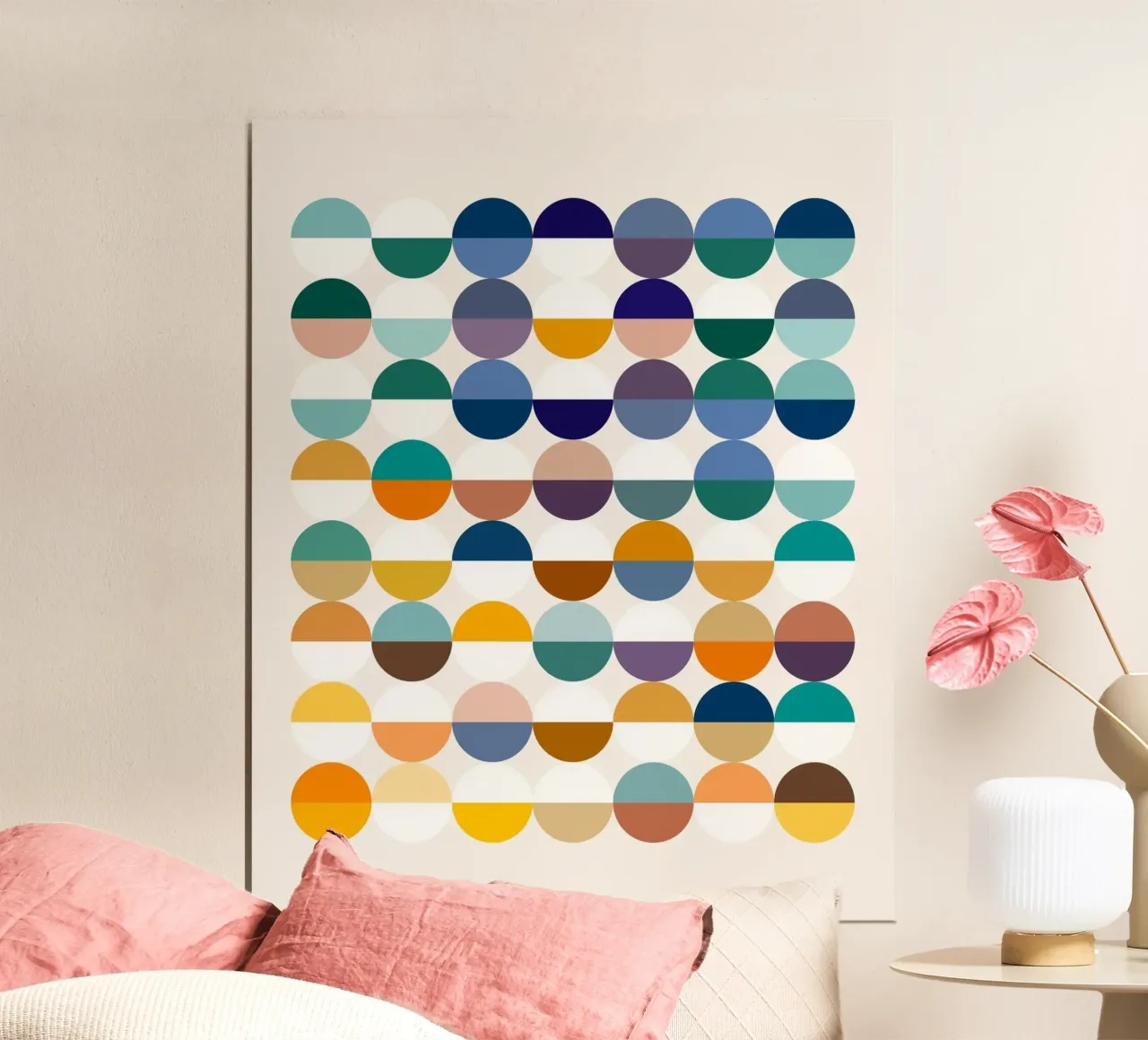 Mezzo vuoto o mezzo pieno poster da 83oranges.com