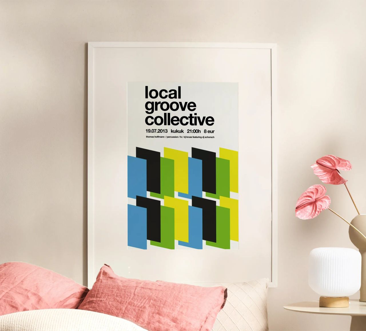 Local Groove Collective poster by Stephan Kochs
