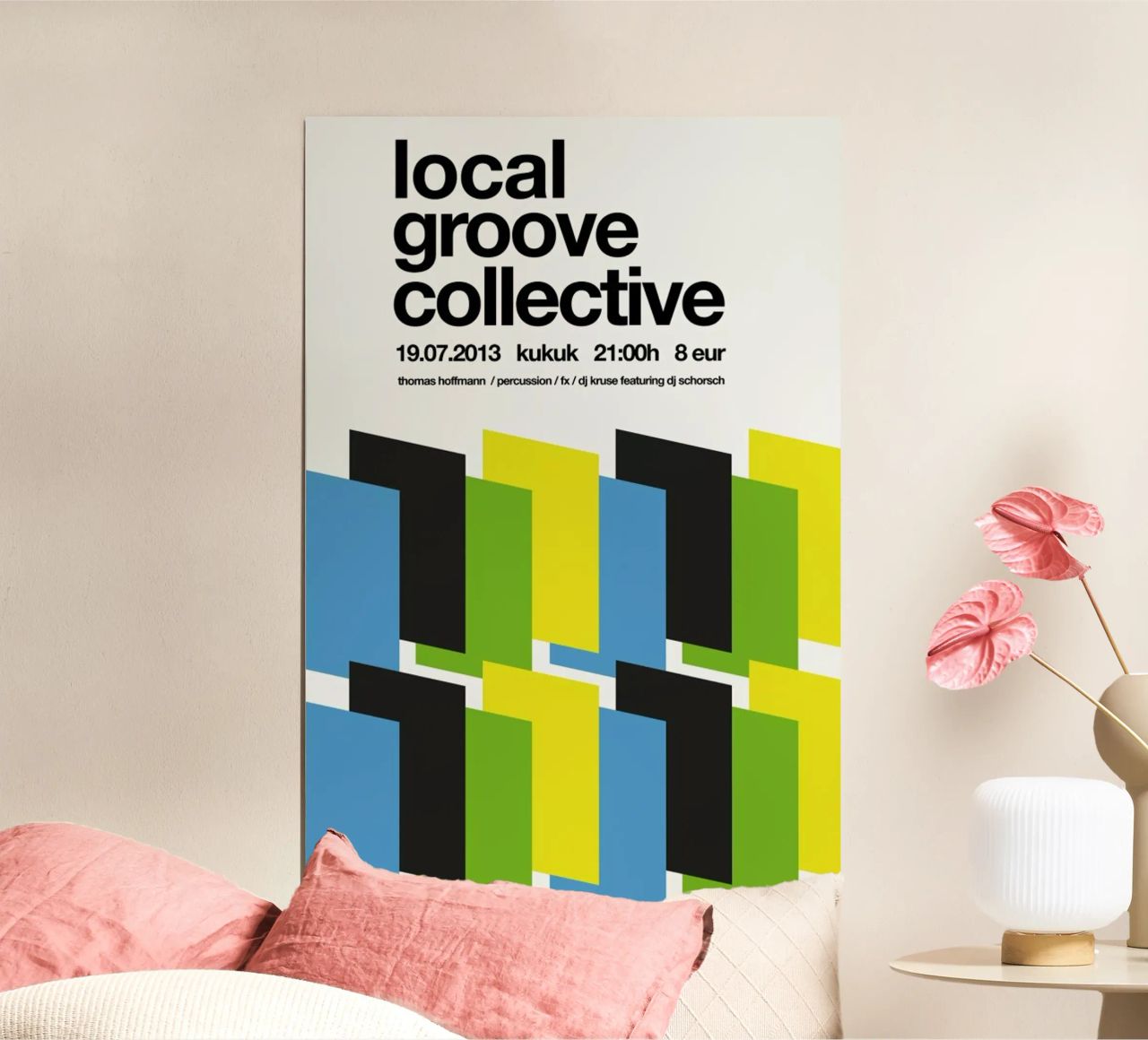 Local Groove Collective poster by Stephan Kochs