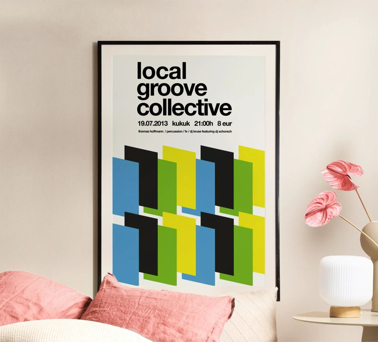 Local Groove Collective poster by Stephan Kochs