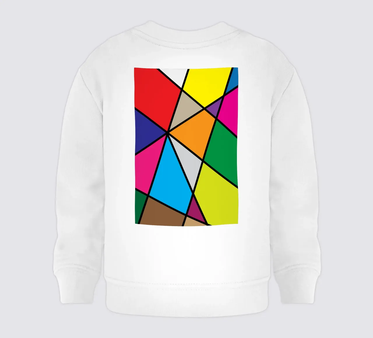 puzzle color pallette felpa neonato da boeboe
