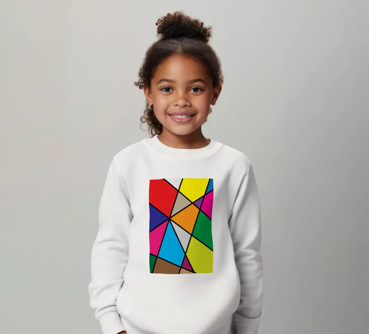 puzzle color pallette felpa bambino da boeboe
