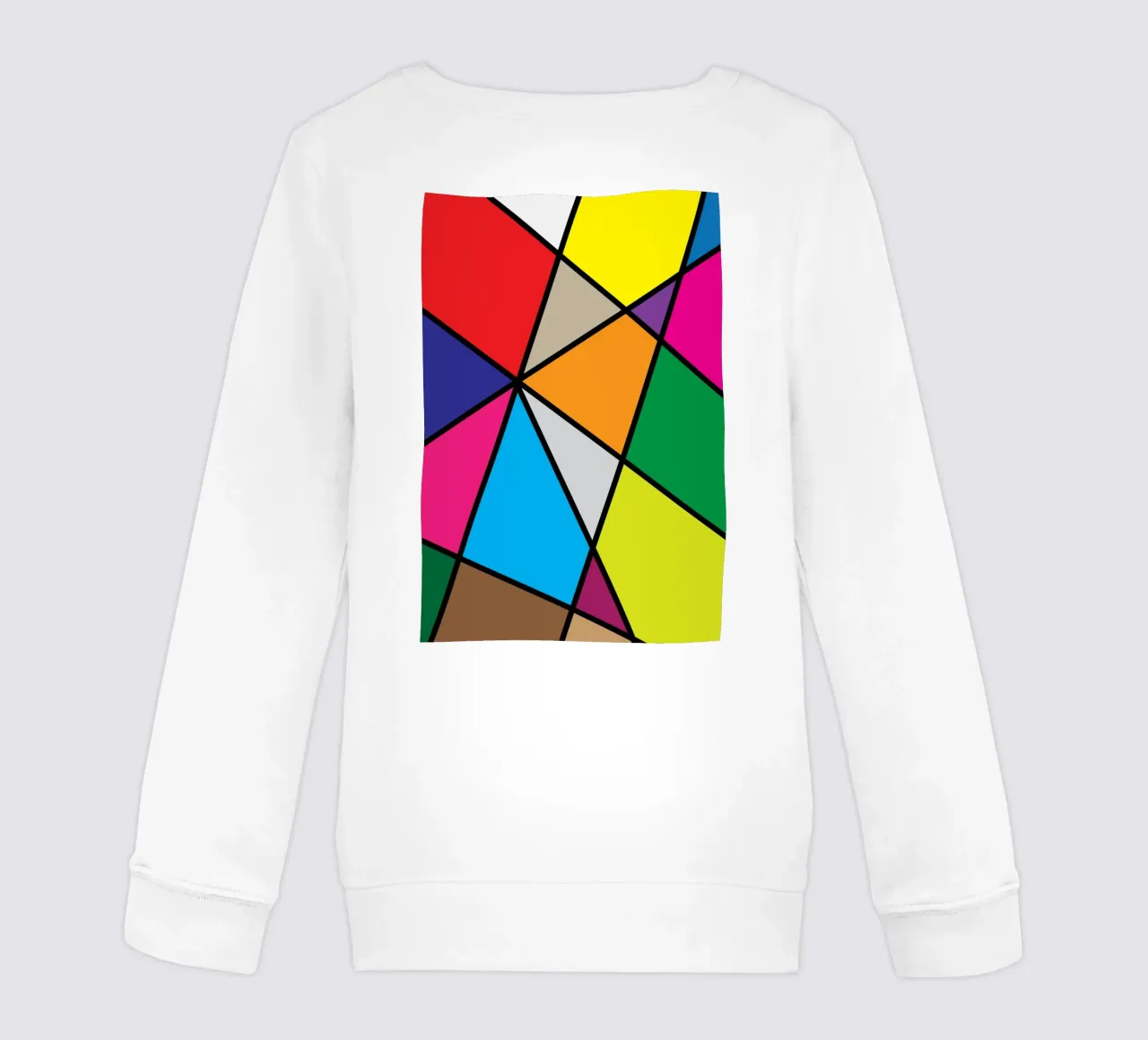 puzzle color pallette felpa bambino da boeboe