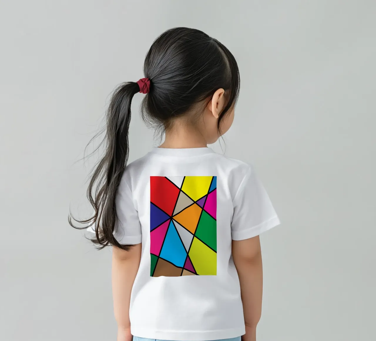 puzzle color pallette t-shirt bambini da boeboe