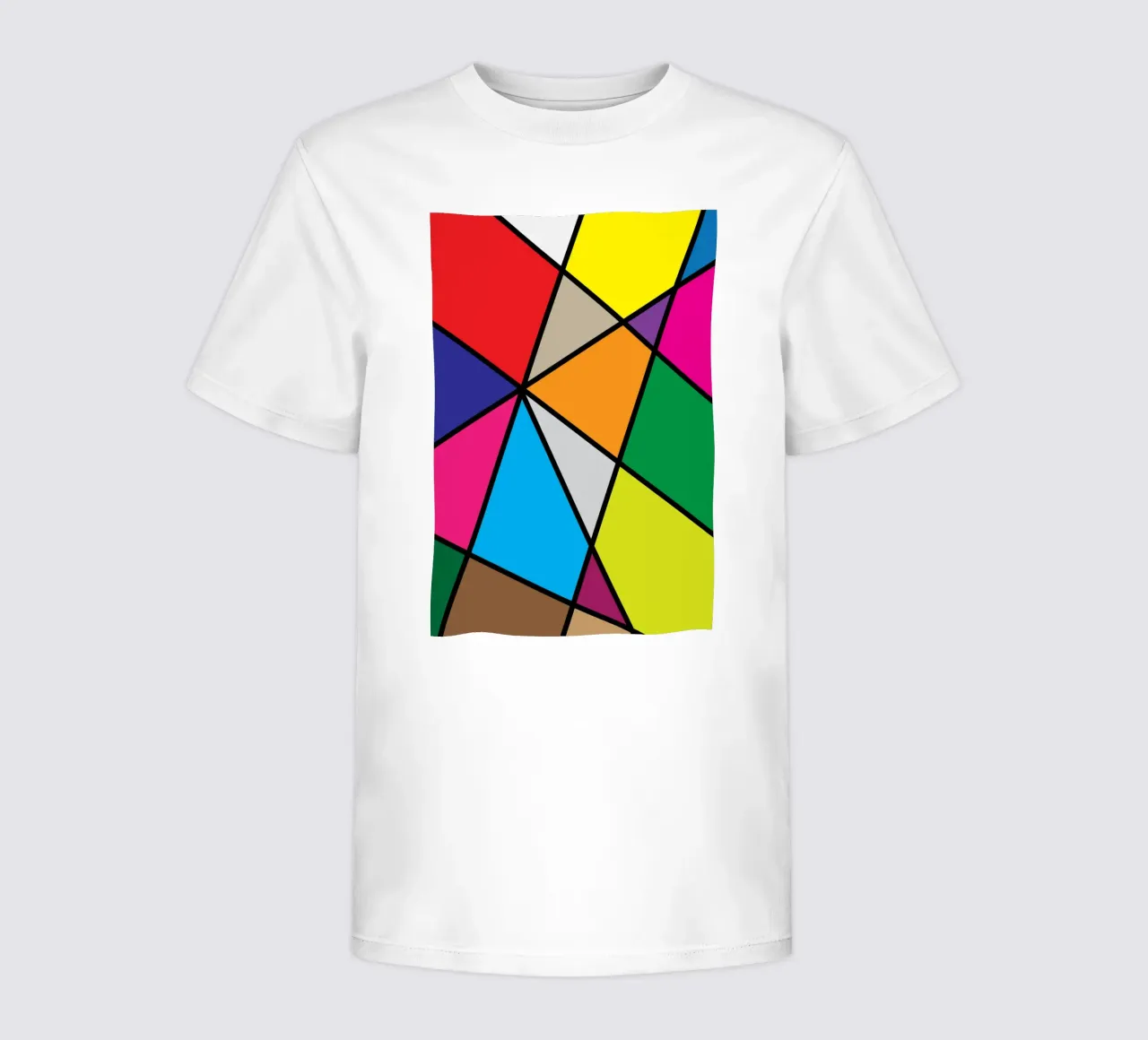 puzzle color pallette t-shirt bambini da boeboe