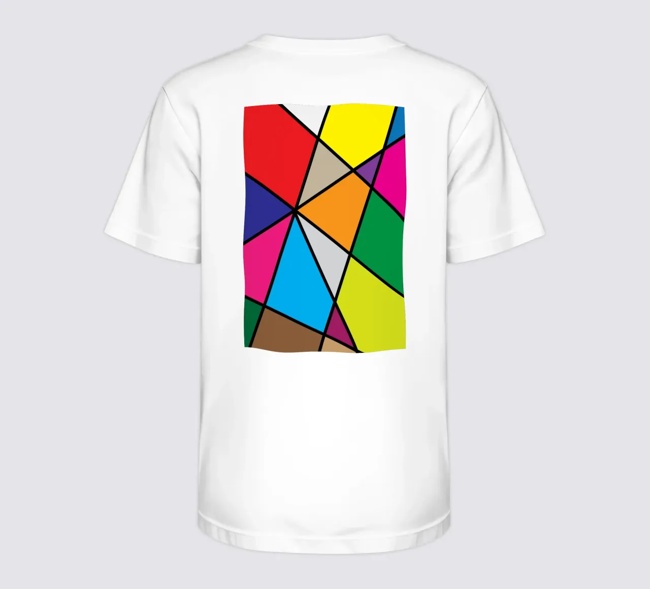 puzzle color pallette t-shirt bambini da boeboe