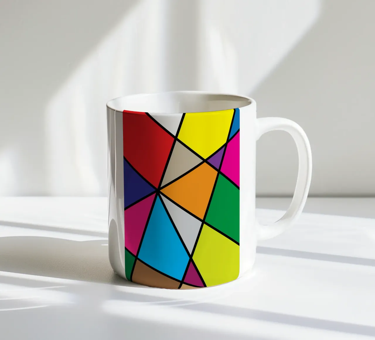 puzzle color pallette tazza in ceramica da boeboe