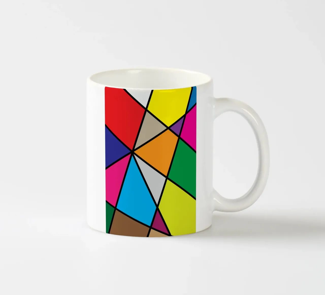 puzzle color pallette tazza in ceramica da boeboe