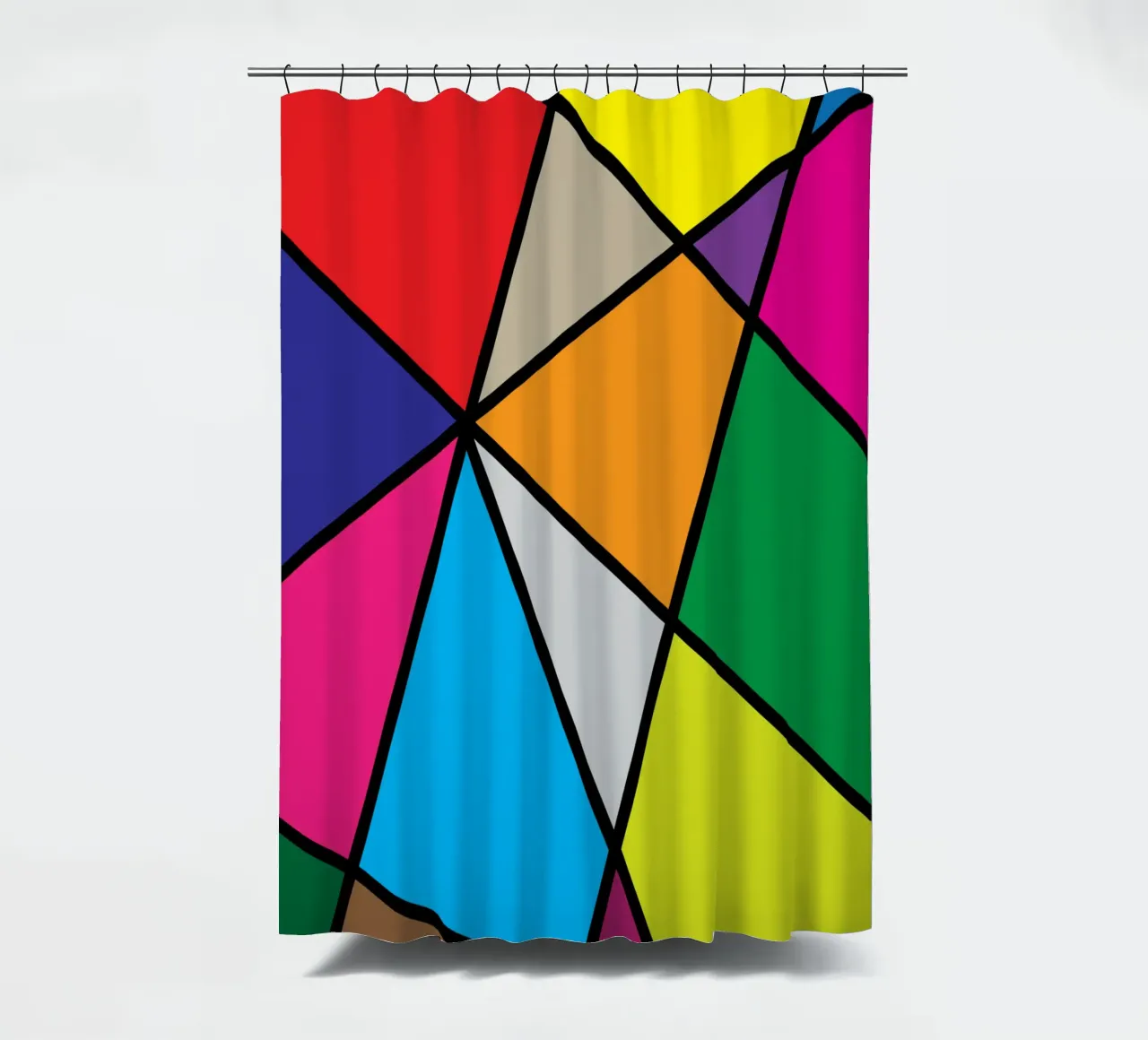 puzzle color pallette tenda da doccia da boeboe