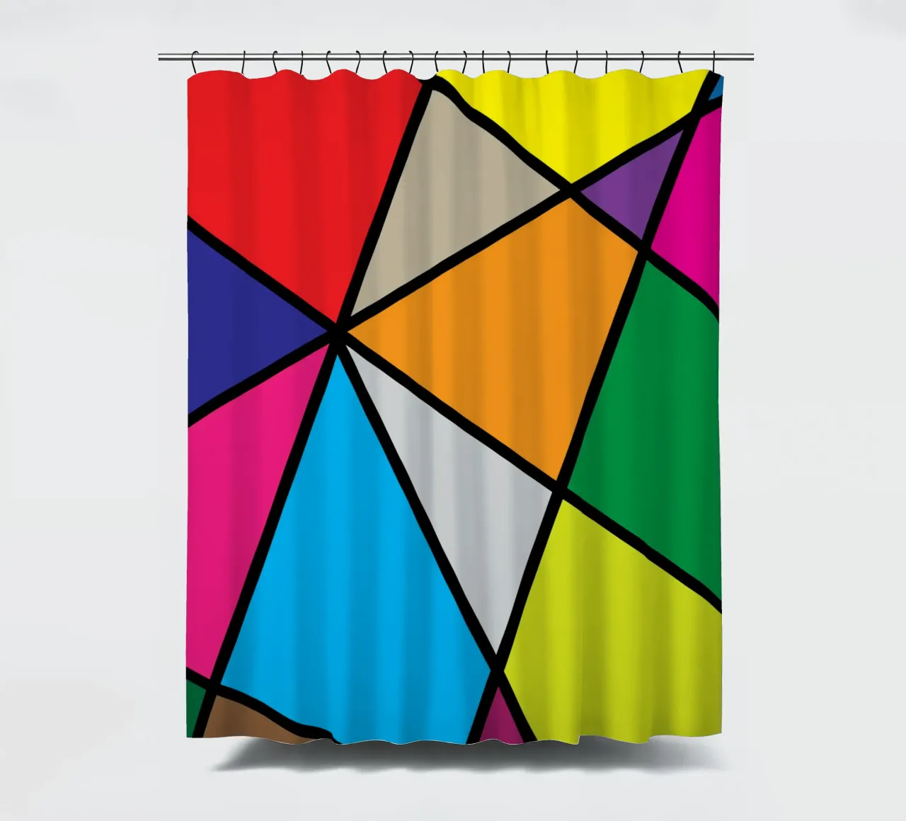 puzzle color pallette tenda da doccia da boeboe