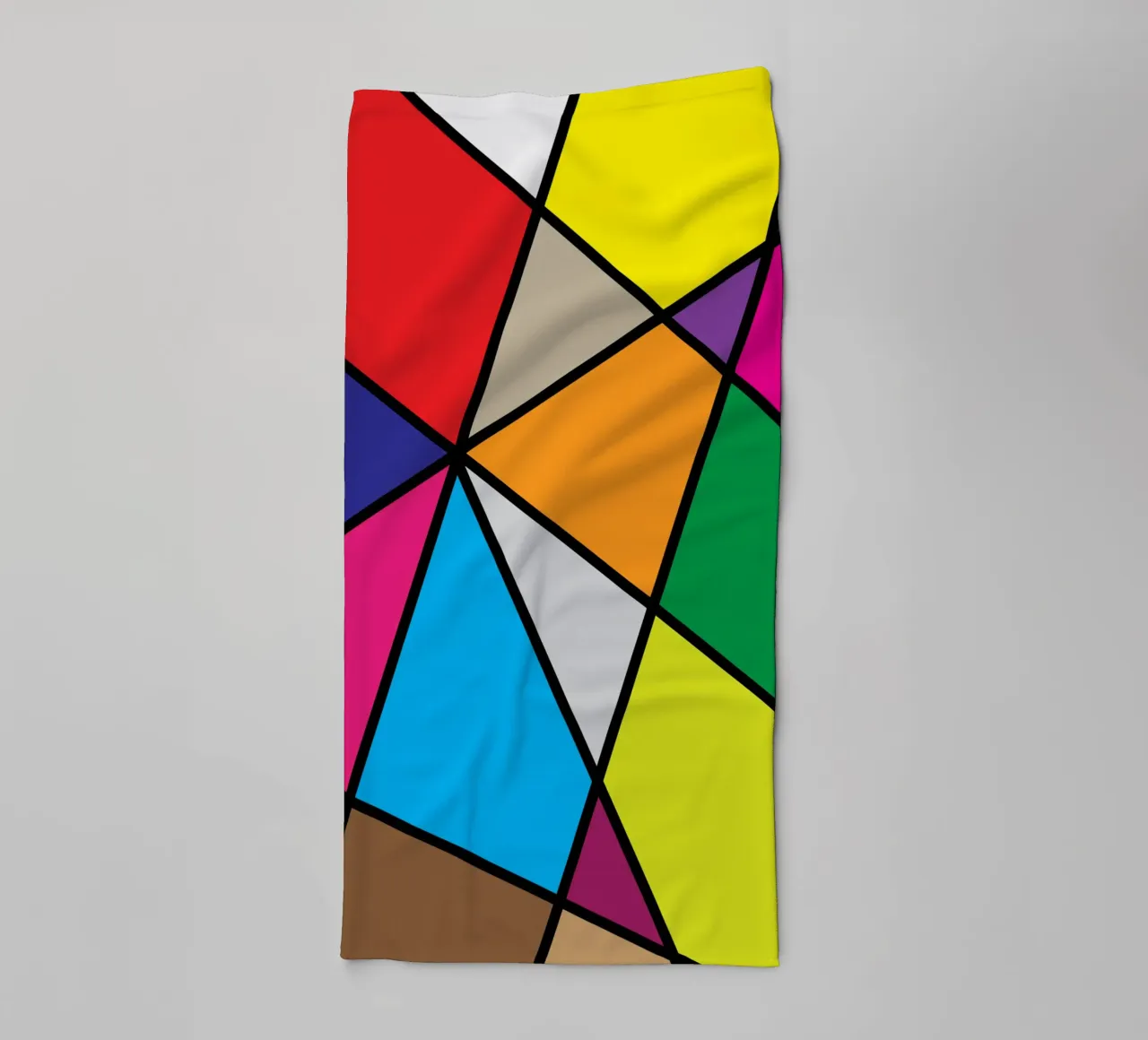 puzzle color pallette asciugamano da bagno da boeboe
