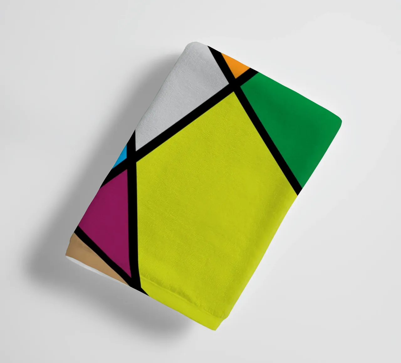 puzzle color pallette asciugamano da bagno da boeboe