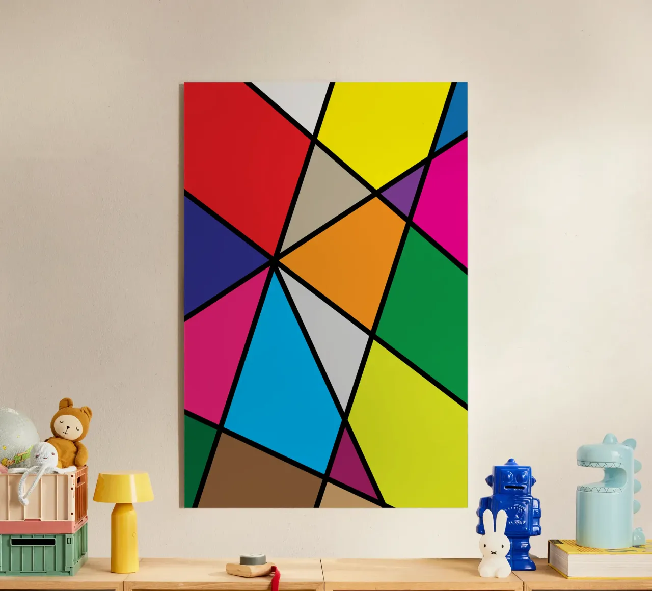 puzzle color pallette plexiglass da boeboe