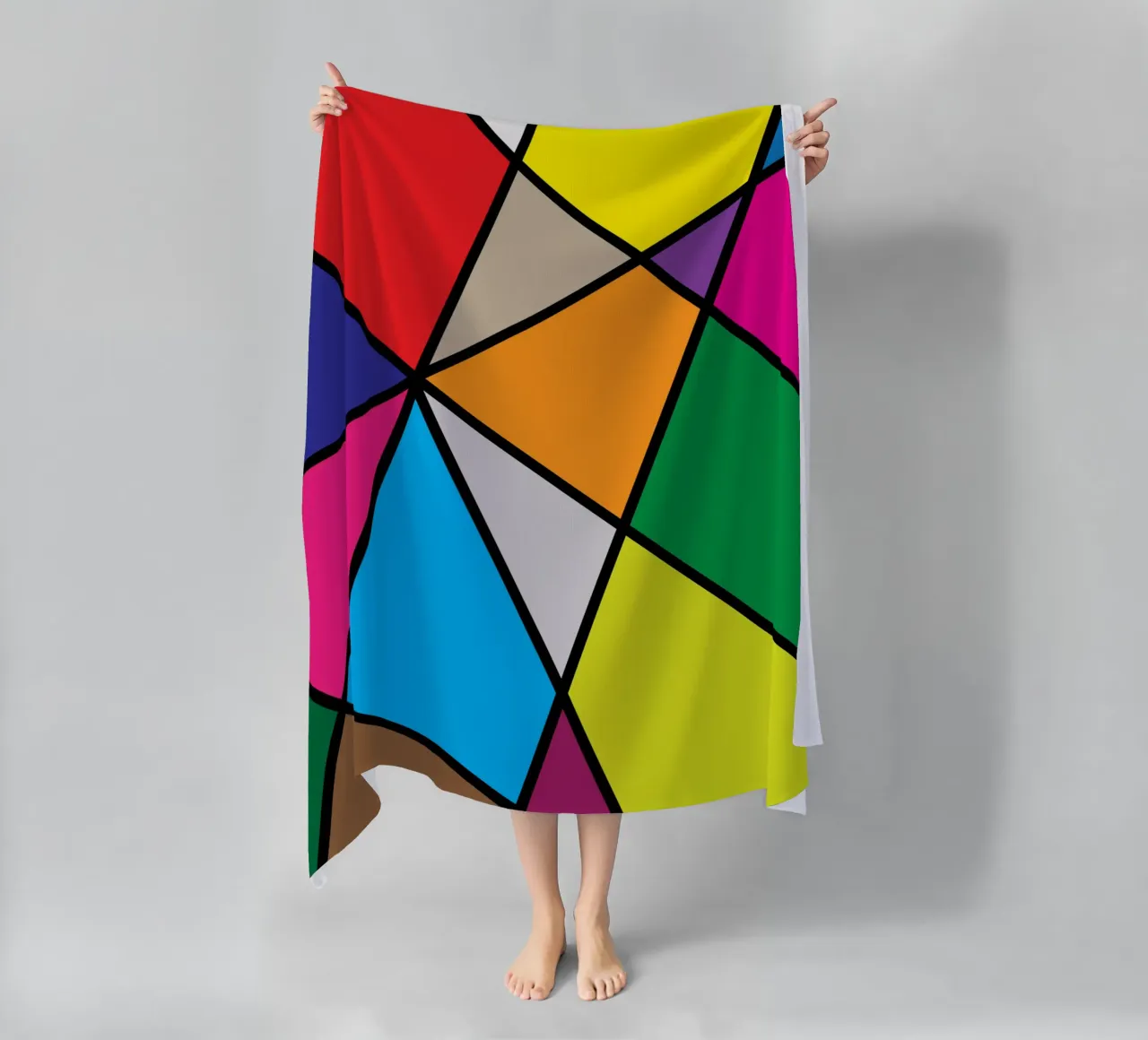 puzzle color pallette telo mare da boeboe